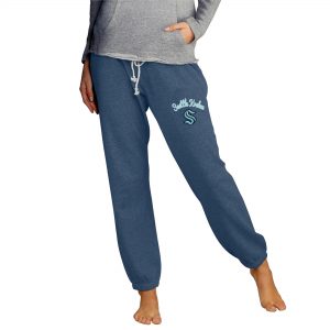 Concepts Sport Seattle Kraken Women’s Navy Mainstream Knit Jogger Pants