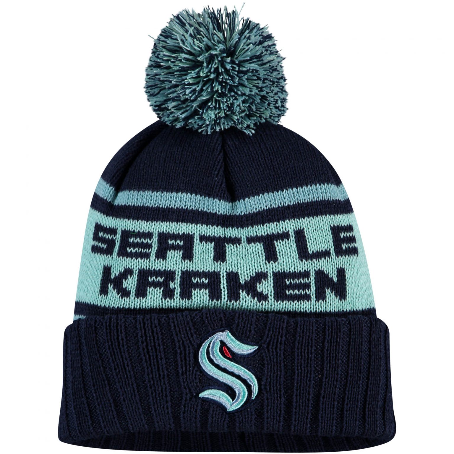 Seattle Kraken Secondary Logo Flex Hat - SEATTLE HOCKEY SPOT