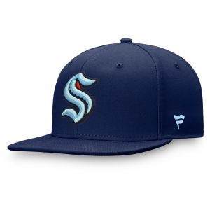 Seattle Kraken Primary Logo Fitted Hat