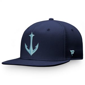 Seattle Kraken Secondary Logo Snapback Hat