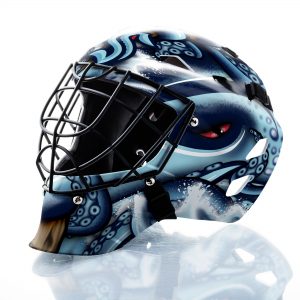 Seattle Kraken Unsigned Franklin Sports Replica Goalie Mask